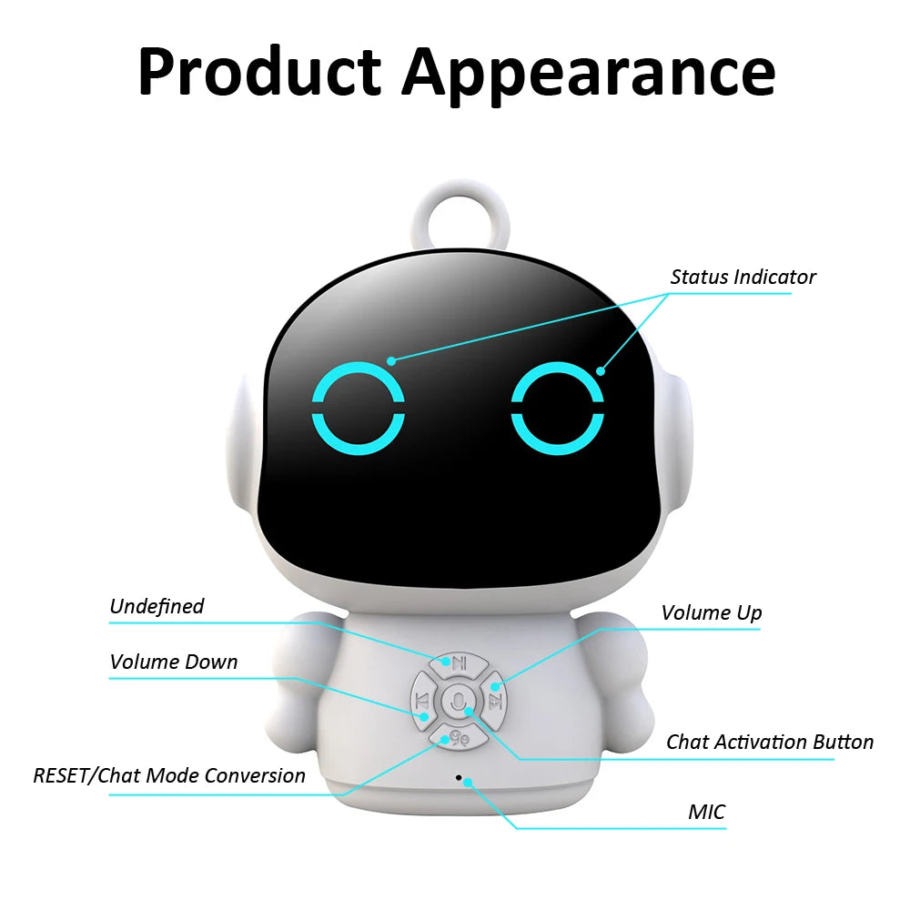 CLOUDRAKER Smart AI Educational Robot With Voice Recognition