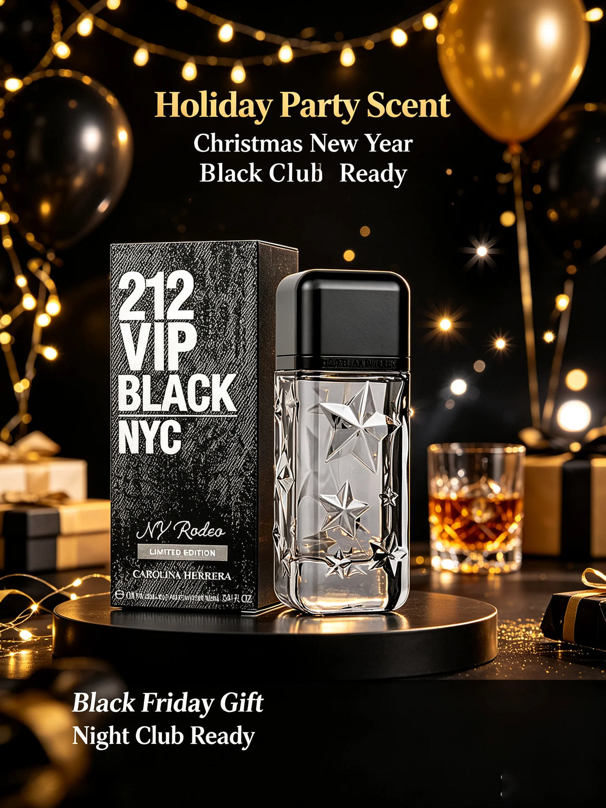 Carolina Herrera 212 VIP Black NY Rodeo Eau de Parfum