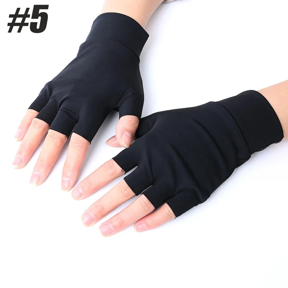 1Pair Magnetic Gloves Arthritis Therapy Gloves Men Women Arthritis Joint Pain Treat Fingerless Glove Rheumatoid Hand Pain Relief