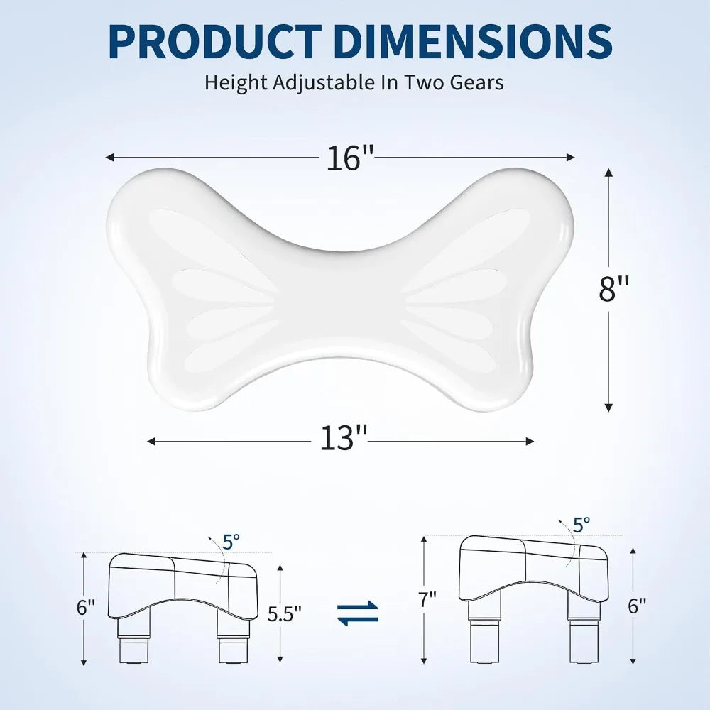 Ergonomic Toilet Squat Stool for Improved Bathroom Posture and Comfort