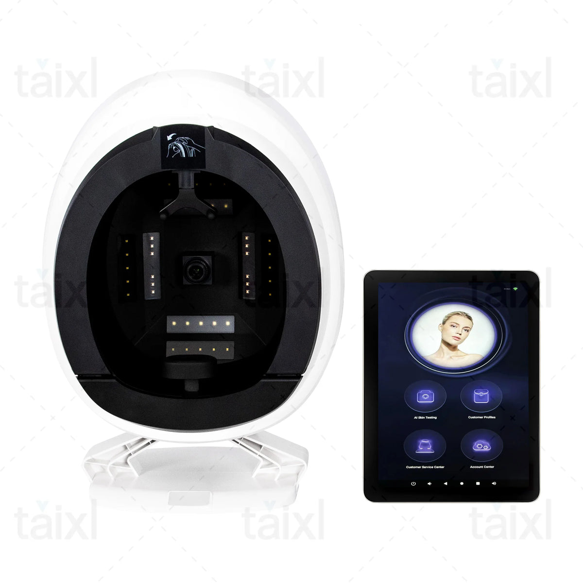 AISIA Q1 3D AI Facial Skin Analyzer Detection Skin Problem Diagnosis 10 Spectrum Professional Analysis Beauty Salon Equipment