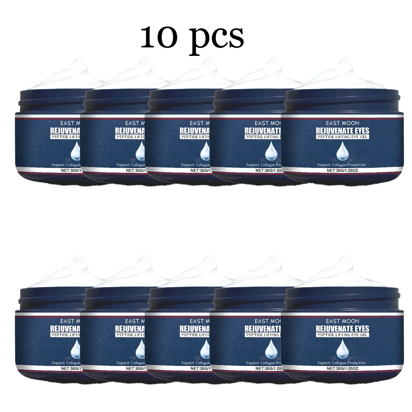 30g Peptide Eye Care Cream Rejuvenating Moisturizing Anti-aging Fade Fine Lines Tightening Brightening Enhance Skin Elasticity