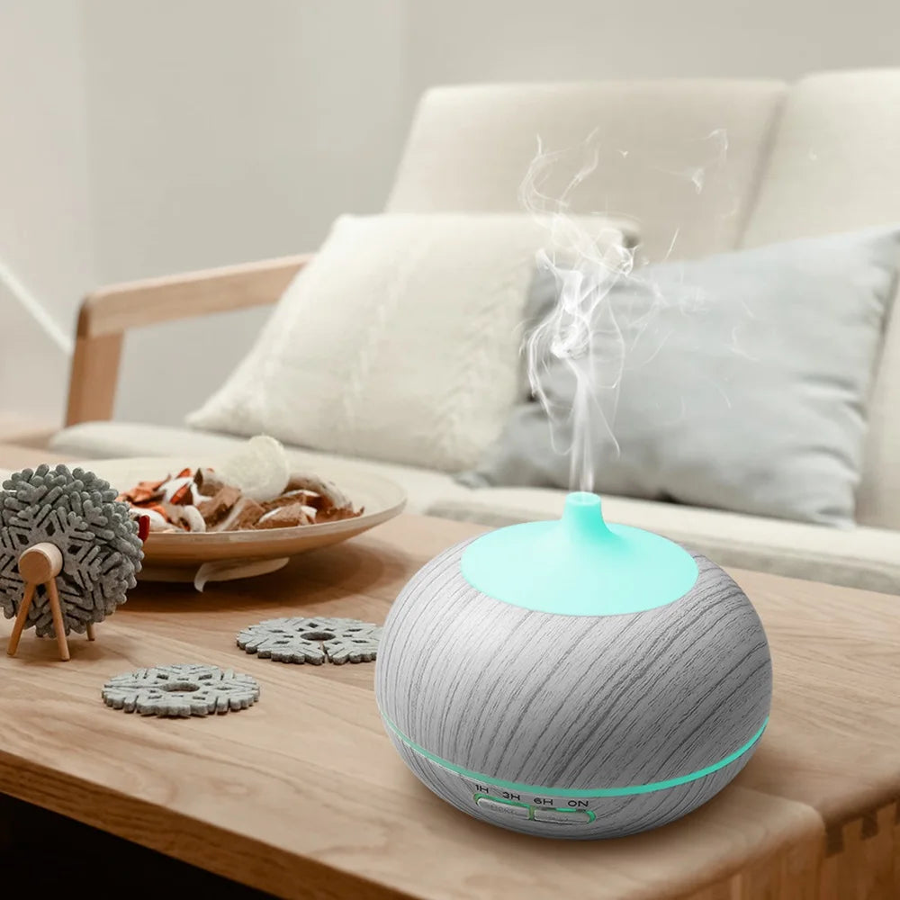 Miflame Essential Oil Humidifier Aromatherapy Diffuser With Lights