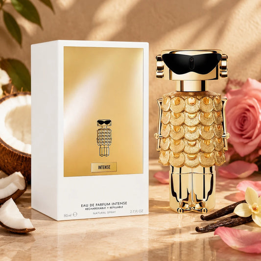 New Fame Intense by Paco Rabanne Eau De Parfum Spray 2.7 oz for Women Long-lasting Arabian Luxury Fragrance Ideal Gift Choice