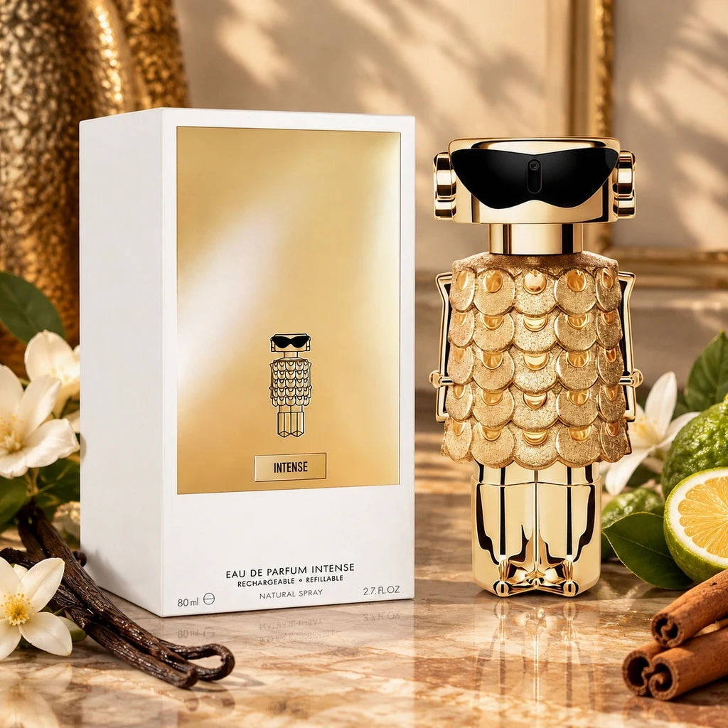 New Fame Intense by Paco Rabanne Eau De Parfum Spray 2.7 oz for Women Long-lasting Arabian Luxury Fragrance Ideal Gift Choice