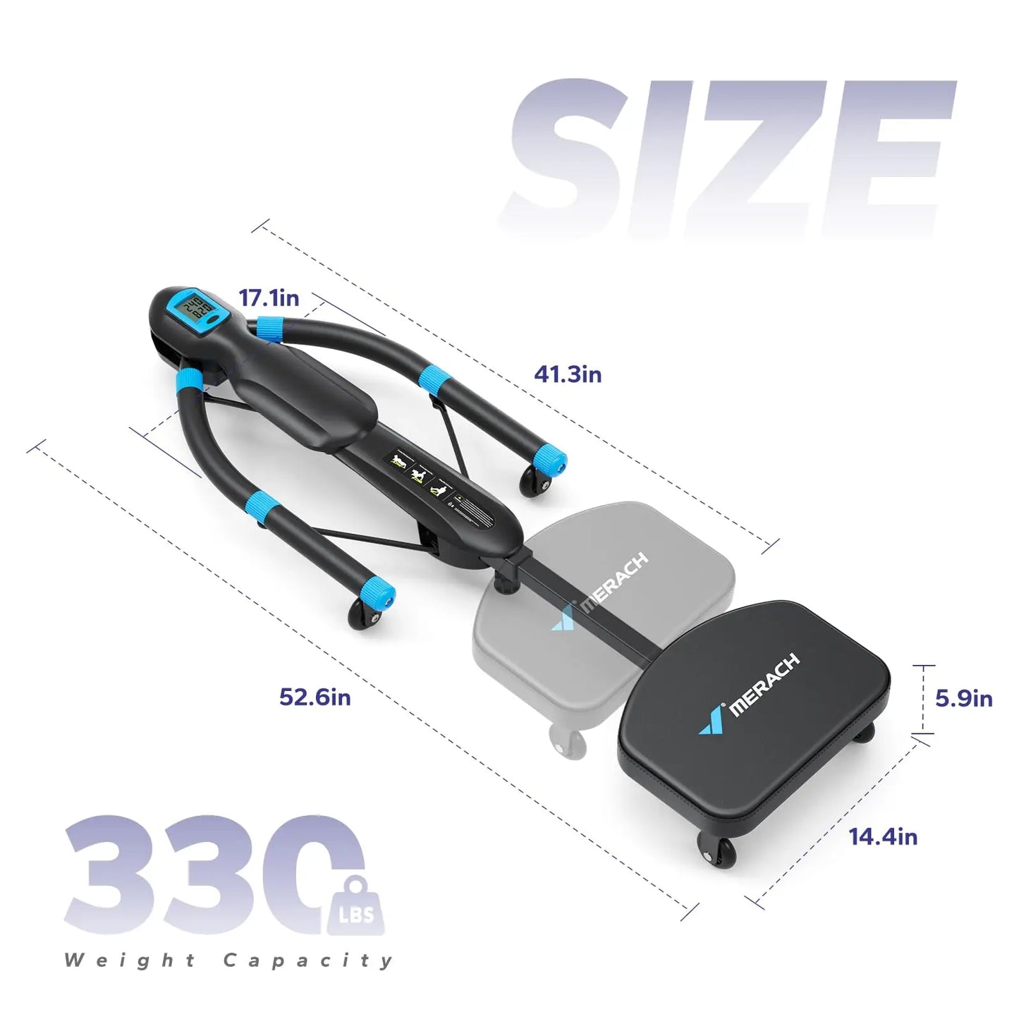 MERACH Core Trainers Ab Machines Rowing For Home Gym