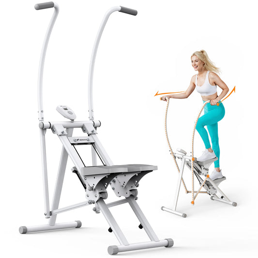 MERACH Stair Stepper Home Gym Full-Body Workout Folding Climber