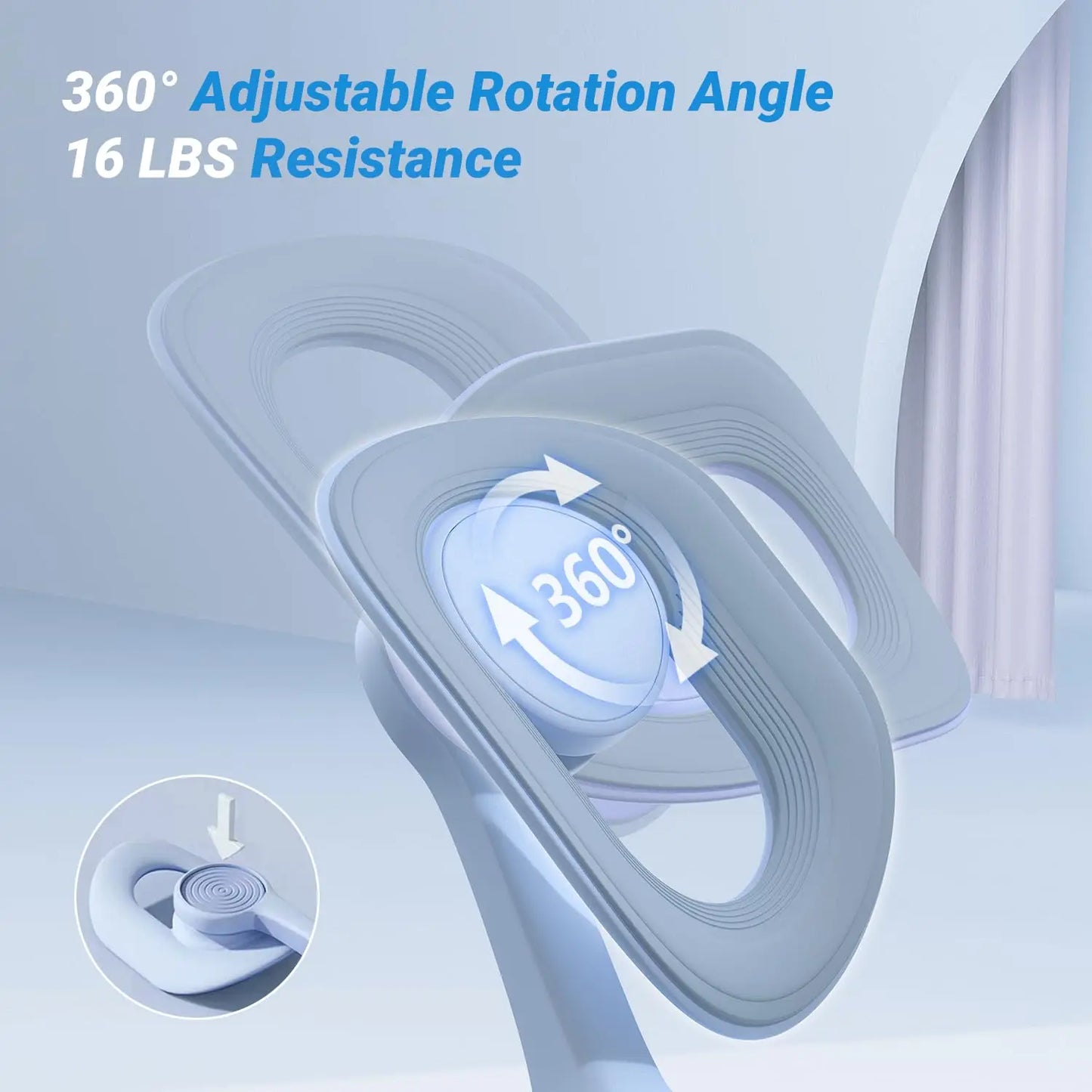 MERACH Thigh Trainer Pelvic Floor Muscle Fitness Device