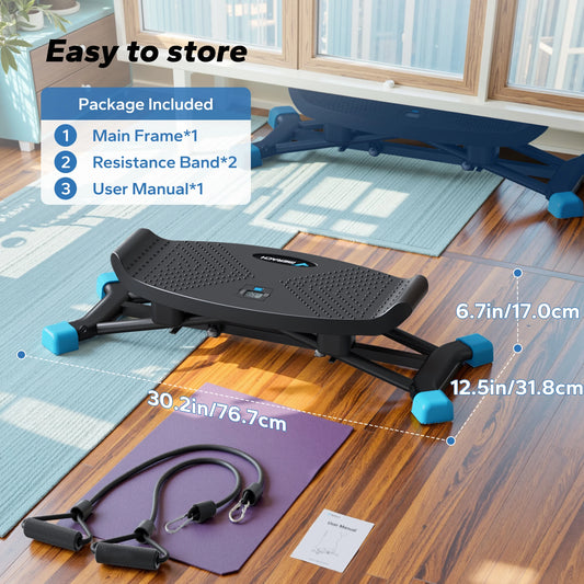 MERACH Ski Machine Full Body Cardio Trainer For Home Fitness