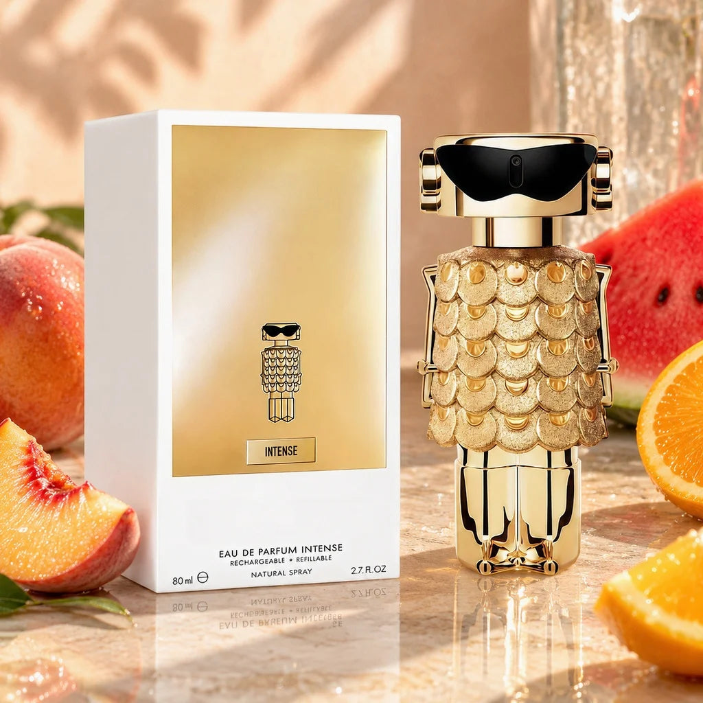 New Fame Intense by Paco Rabanne Eau De Parfum Spray 2.7 oz for Women Long-lasting Arabian Luxury Fragrance Ideal Gift Choice