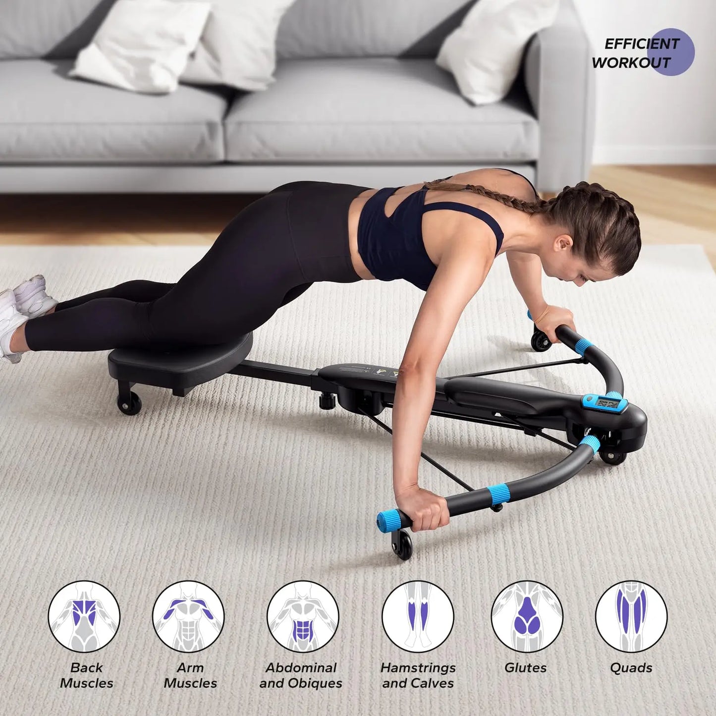 MERACH Core Trainers Ab Machines Rowing For Home Gym