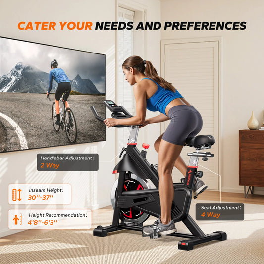 MERACH S38 Indoor Cycling Bike With Bluetooth App Connectivity