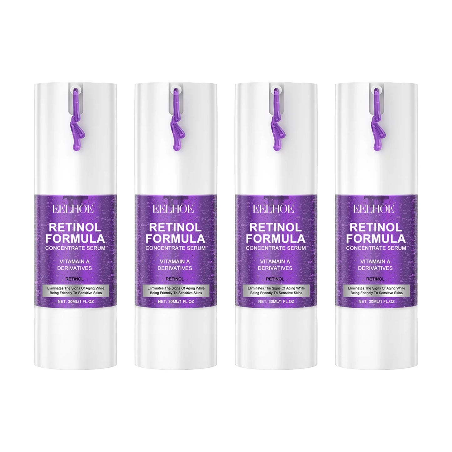 EELHOE 30ml Retinol Facial Serum Deep Moisturizing Brighten Skin Tone Firming Skin Increase Elasticity Anti Wrinkles Skin Care