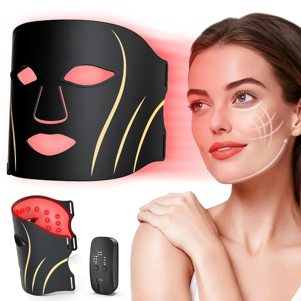 LED Light Therapy Mask For Professional Skin Rejuvenation Treatment