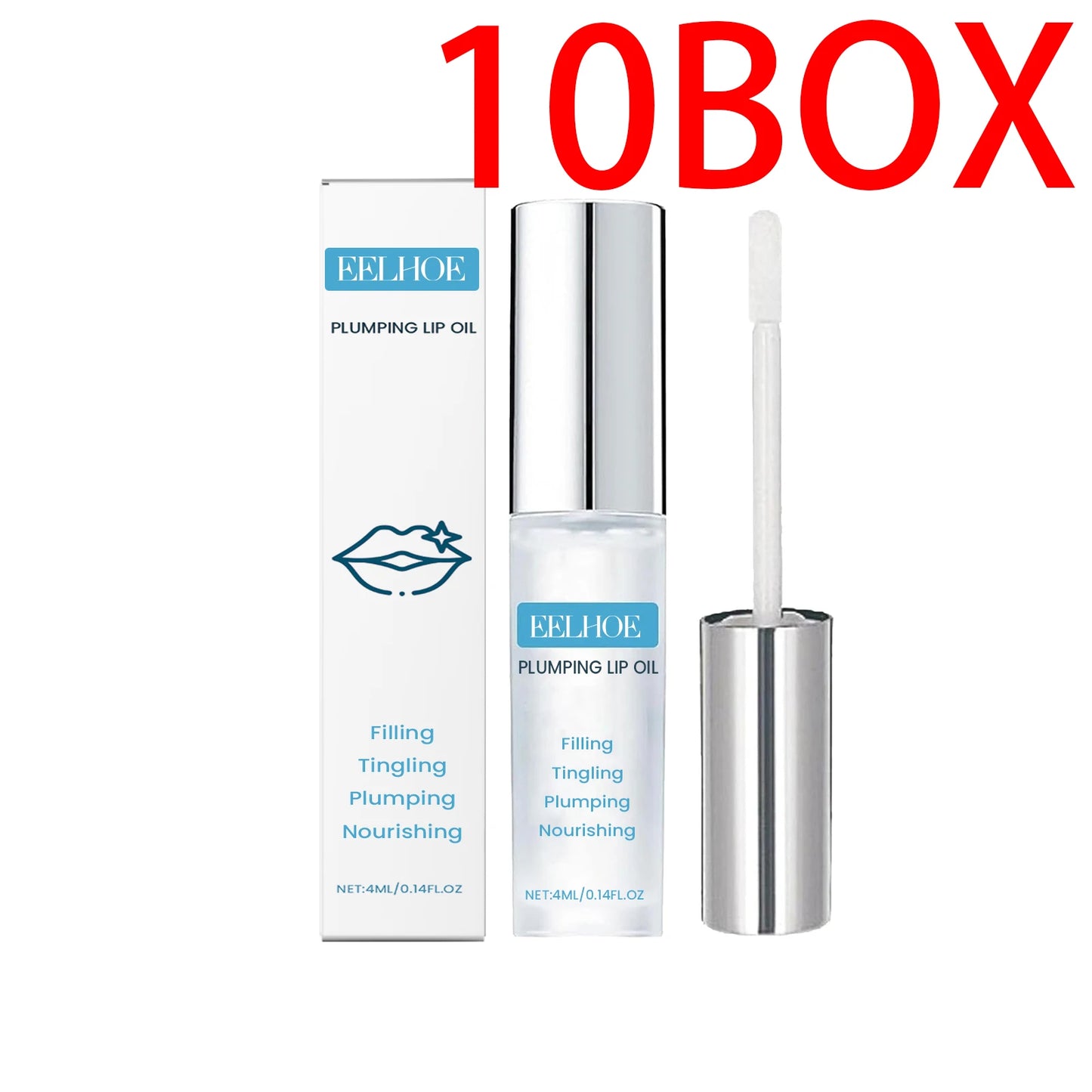 EELHOE Lip Hydrating Oil 4ml Winter Moisturizing Nourishing Lip Gloss Treatment Dry Chapped Lips Repair Lip Care Non Sticky