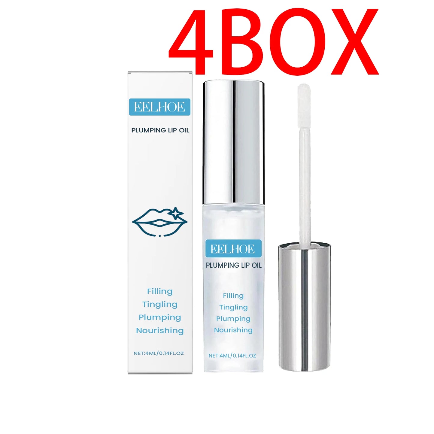 EELHOE Lip Hydrating Oil 4ml Winter Moisturizing Nourishing Lip Gloss Treatment Dry Chapped Lips Repair Lip Care Non Sticky