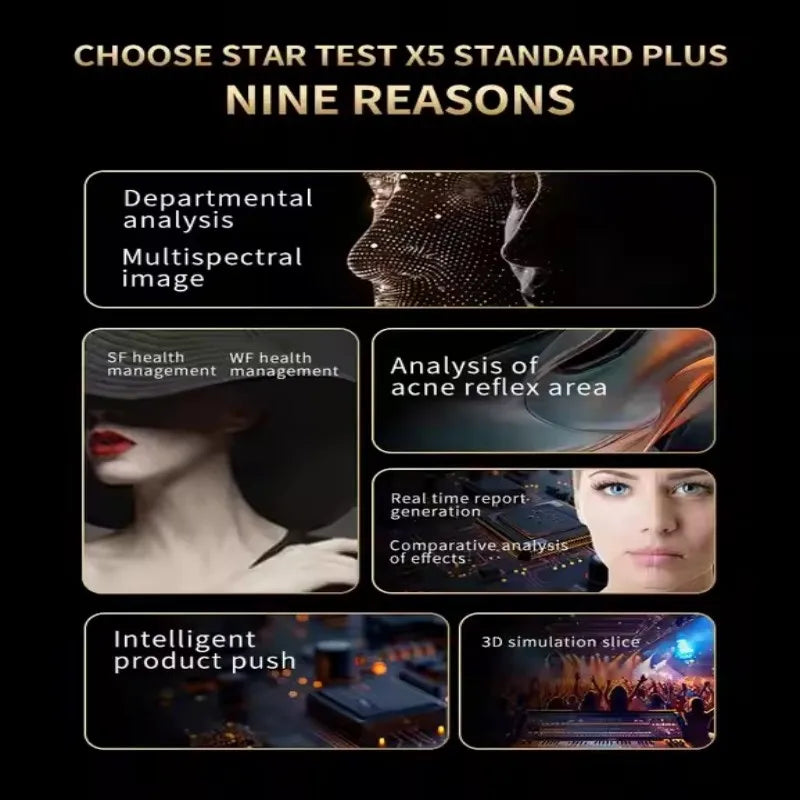 X5 Pro AI 3D Facial Analyzer For Skin Diagnosis System