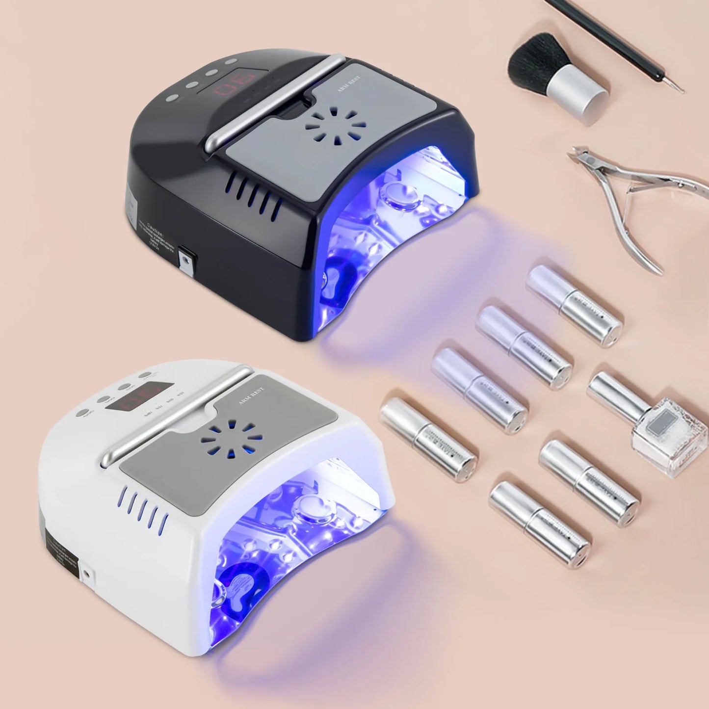 Nail Dryer Rechargeable 72W 24Bead UV LED Nail Lamp Pro
