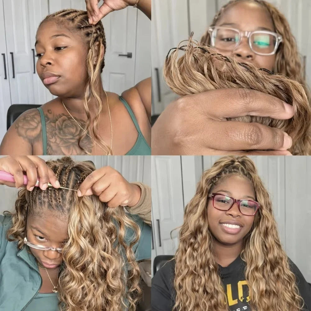 Wig Queen Remy Body Wave Crochet Human Hair Extensions