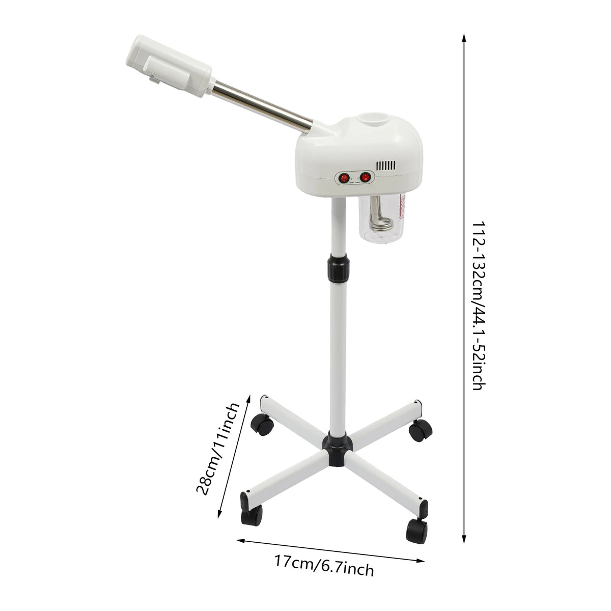Professional Facial Steamer with Ozone Warm Mist for Deep Cleansing