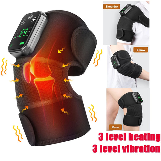 PASTSKY Electric Heating Shoulder Brace With Led Display And Vibration Massage