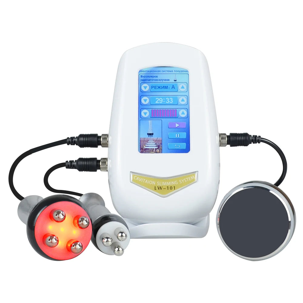 MISSHEARTH 3 In 1 Beauty Body Slimming Massager Cavitation Machine