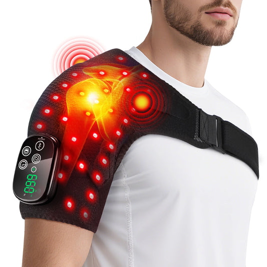 Hailicare Infrared Light Heating Vibration Shoulder Massage Pad