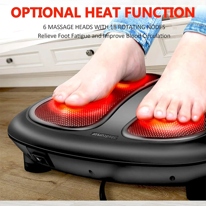 Nekteck Electric Foot Massager With Heat Shiatsu Deep Kneading