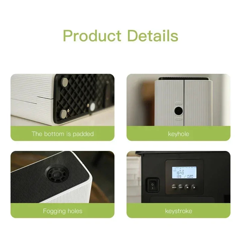 VAT Exemption US Local Aroma Diffuser Home Perfume Scent Machine Fragrance Air Freshener Essential Oil Waterless Flavoring