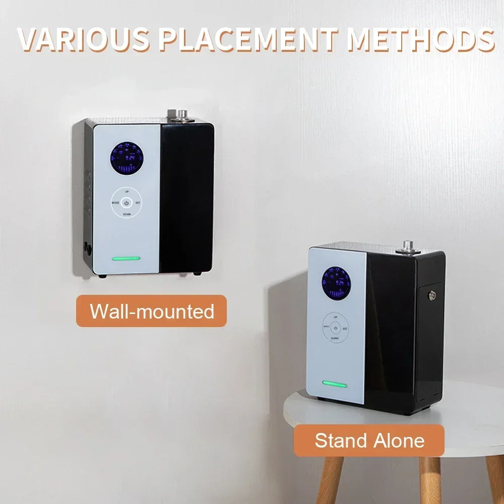 VAT Exemption US Local Aroma Diffuser Home Perfume Scent Machine Fragrance Air Freshener Essential Oil Waterless Flavoring