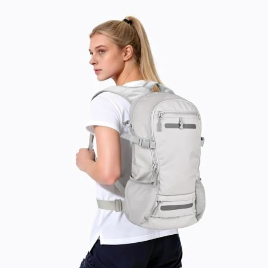 20L Multipurpose Hiking Backpack with 3L Water Bladder Durable Hydration Backpack with Insulated Bladder Compartment, Hidden He