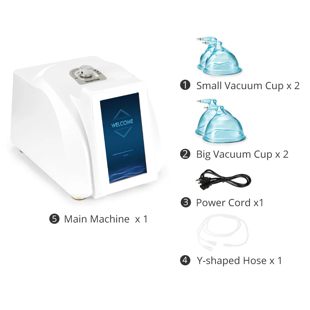 mychway Butt Lifting Machine Strong Suction 73kPa Large Vacuum Cups for Professional Use Vacuum Therapy Machine Buttocks Lifter