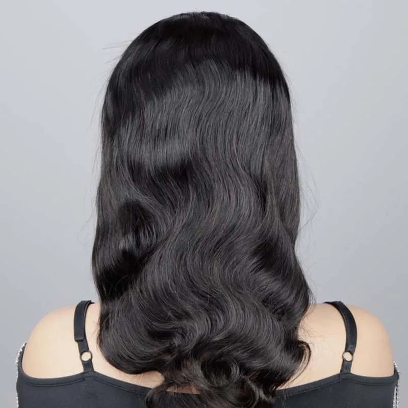 5x5 Bob Body Wig Human Hair Wigs 18 inch Natural HD Lace Frontal Wigs Human Hair 220 density Pre-cut Brazilian wigs For women