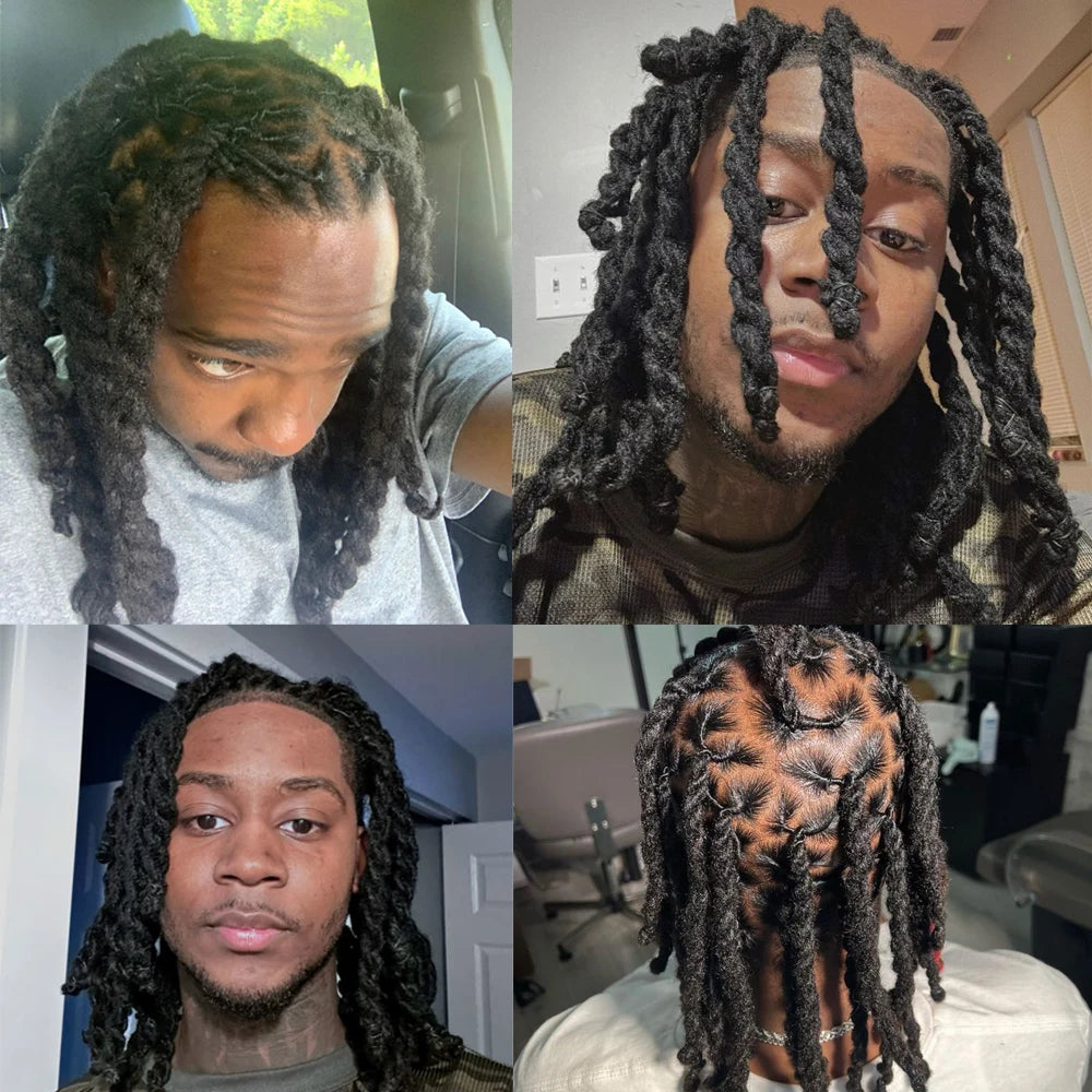 12 Strands Double Twisting Synthetic Locs Black 14 Inch Knotless Twist Hair Braids Soft Synthetic Crochet Hair