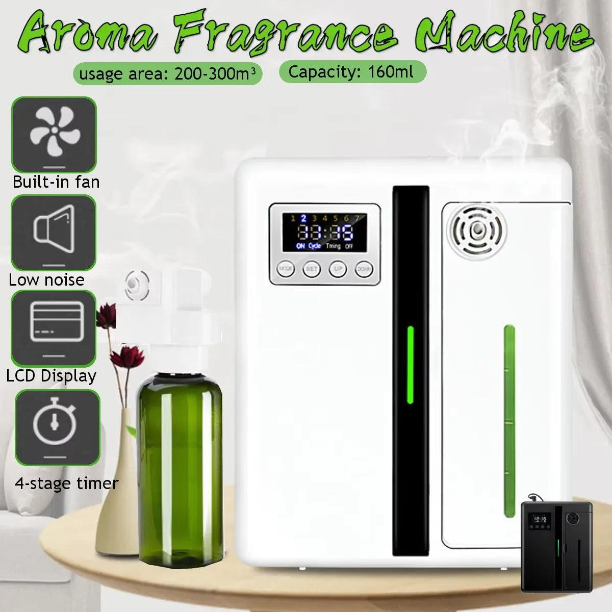 Namste Bluetooth Aroma Diffuser Wall Hanging For Home Fragrance
