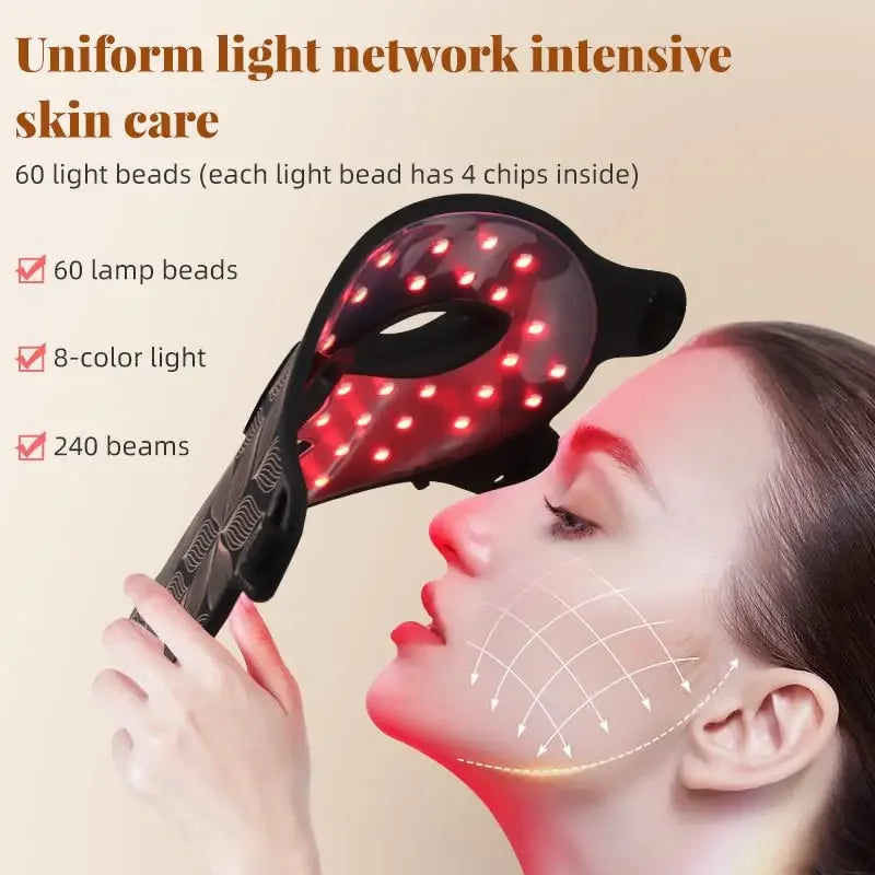 UBilli Near Infrared LED Therapy Face Mask for Skin Rejuvenation