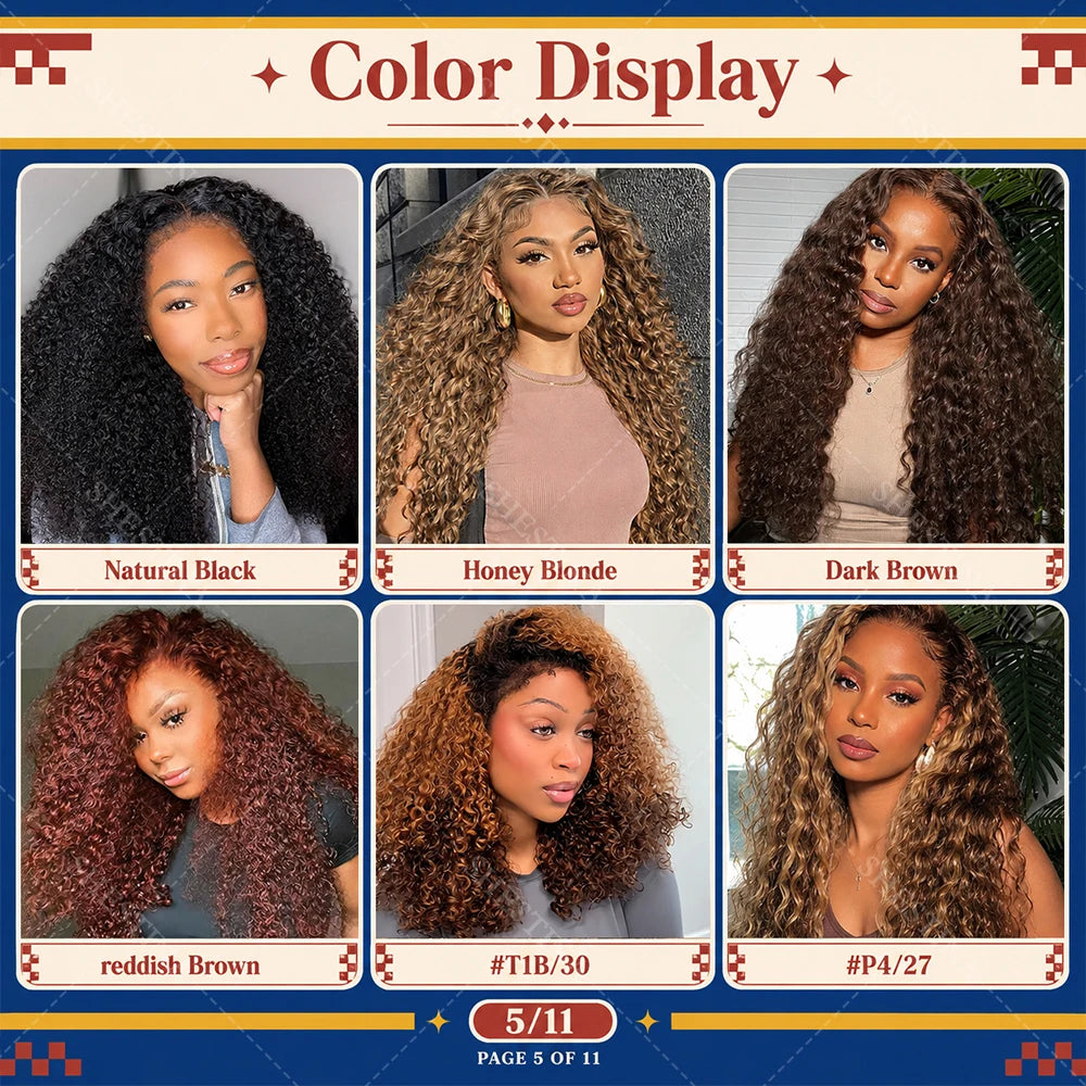 Salon Quality Honey Blonde Small Spirals Curly Miracle Knots Crochet Bulk Human Hair For Boho Braiding Knotless Pre-Separated Kinky Curly Feather Crochet Human Hair Extensions Unprocessed 100% Vietnamese Human Hair Can Ponyta