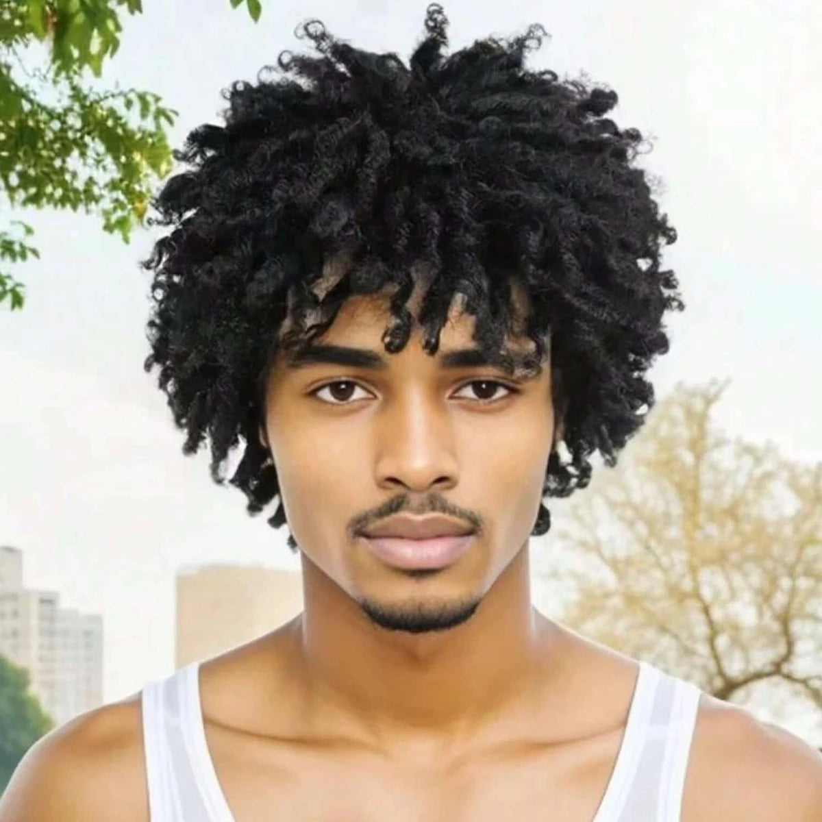 Short Dreadlock Wig For And Men Afro Faux Locs Dreads Wig Heat Resistant Short Braided Wigs For Women