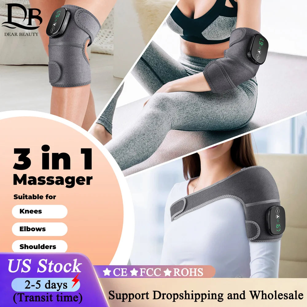 DearBeauty Electric Leg And Knee Massage With Heating And Vibration