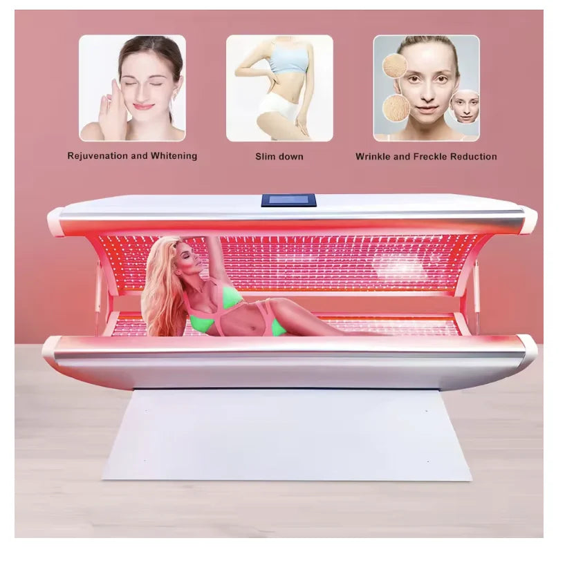 Red light therapy bed beauty and skin whitening red light therapy collagen SPA infrared red light therapy bed whole body tissue