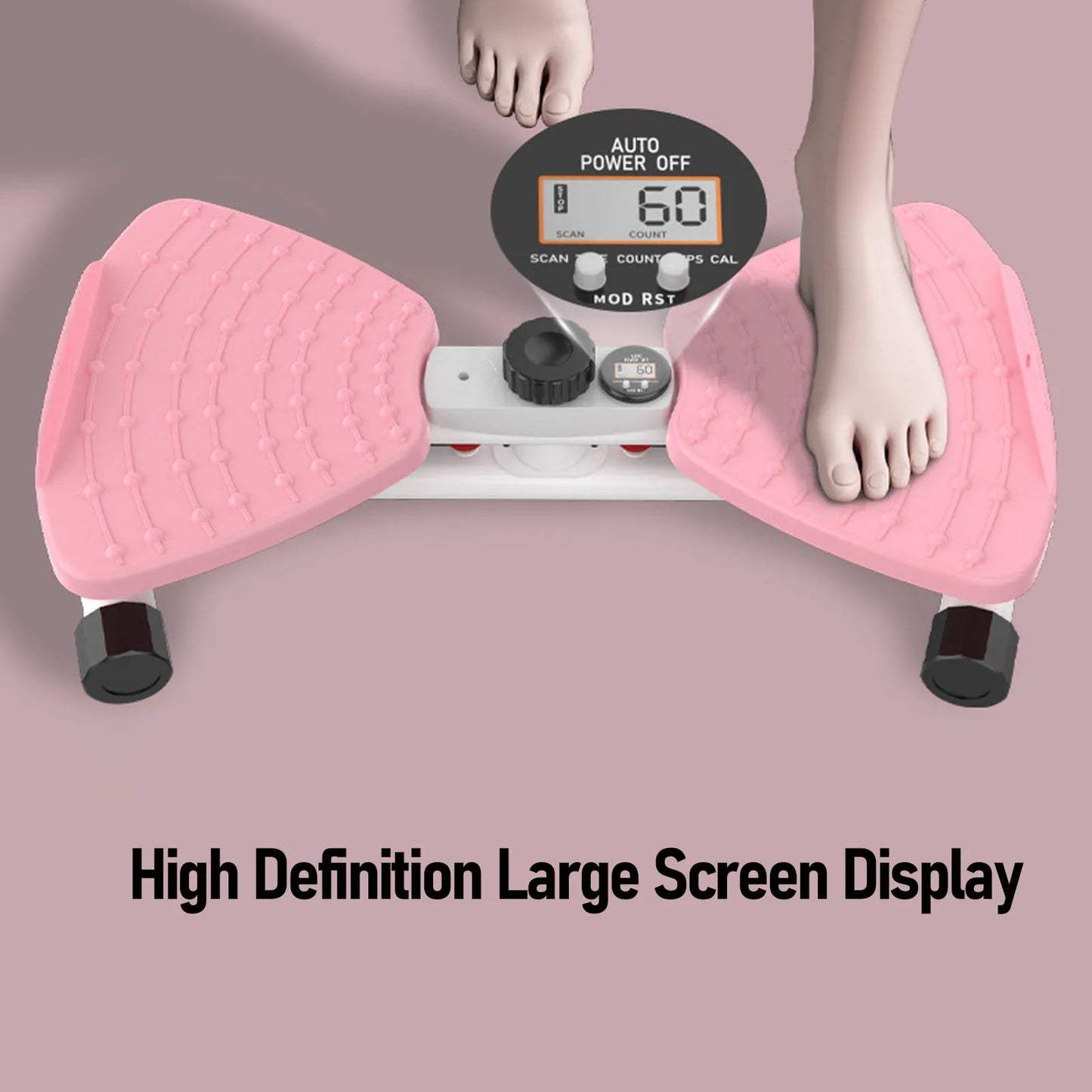 Waist Twister Exercise Machine Women Silent Waist Twisting Exercise Equipment Twisting Board with Rope for Home