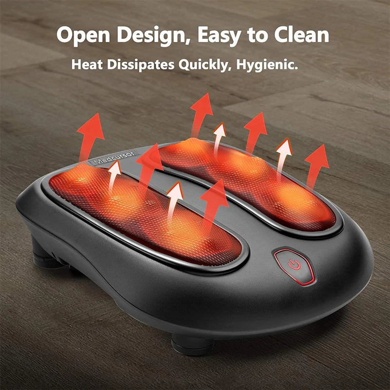 Nekteck Electric Foot Massager With Heat Shiatsu Deep Kneading