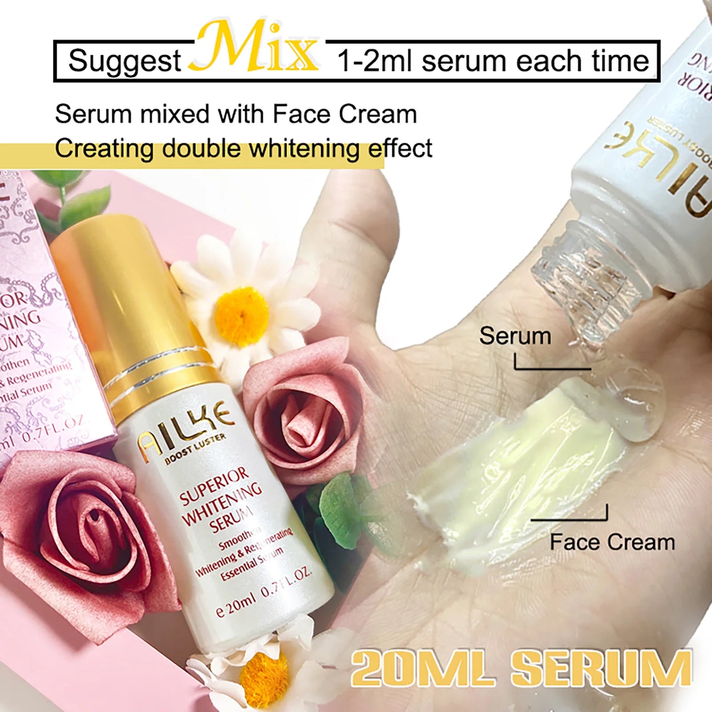 AILKE night women face cream collagen moisturizing whitening brightening anti aging wrinkles all skin sleeping facial care sets
