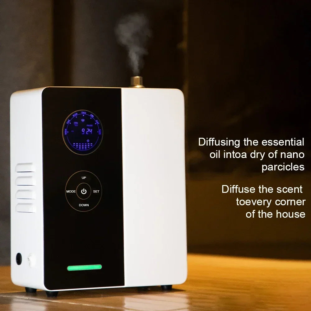 VAT Exemption US Local Aroma Diffuser Home Perfume Scent Machine Fragrance Air Freshener Essential Oil Waterless Flavoring