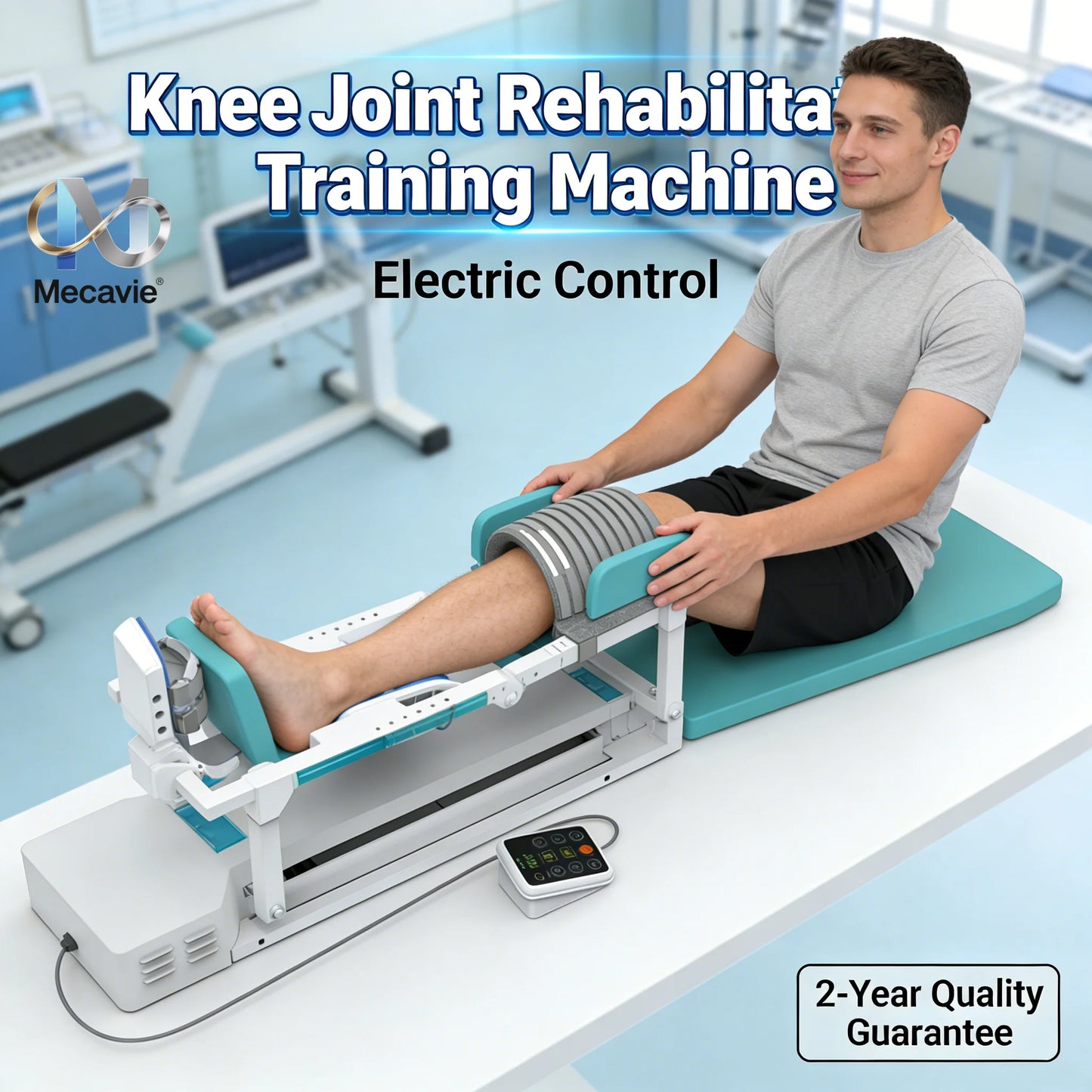 Home Fitness Equipment Electric Lower Limb Rehabilitation Device Knee Flexion Straightening Physical Therapy Machine for Legs