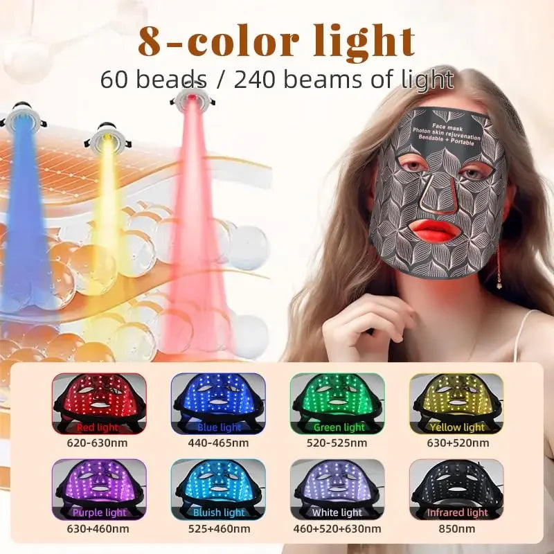 UBilli Near Infrared LED Therapy Face Mask for Skin Rejuvenation
