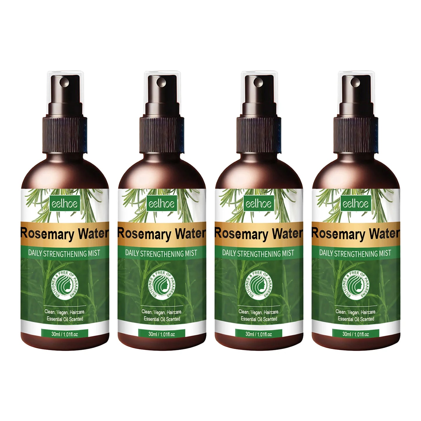 EELHOE 30ml Rosemary Hair Growth Essential Oil Pure Natural Nourishing Repair Hair Damage Strengthening Hair Root Long-term Care