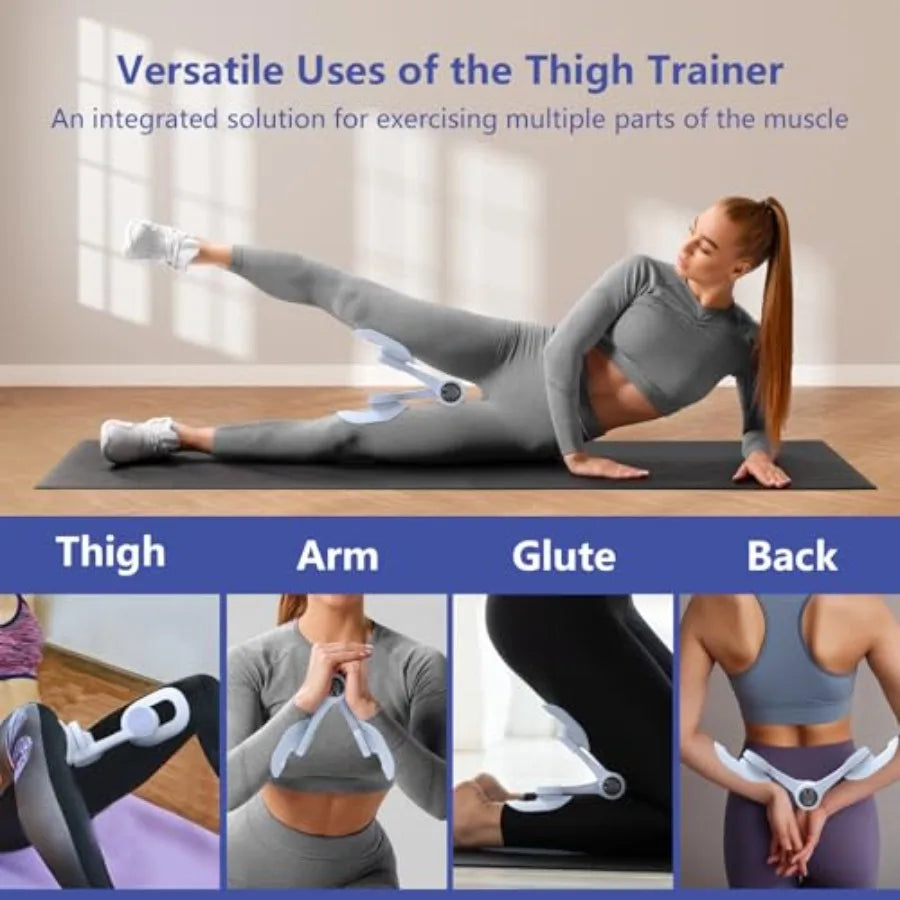 Adjustable Pelvic Floor And Inner Thigh Trainer With LED Display