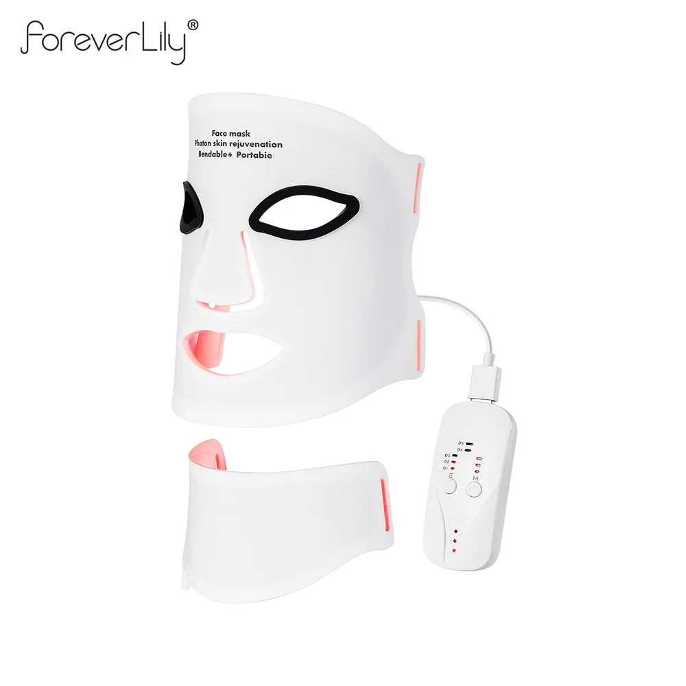 Iebilif Wireless Led Face Mask For Skin Rejuvenation Therapy