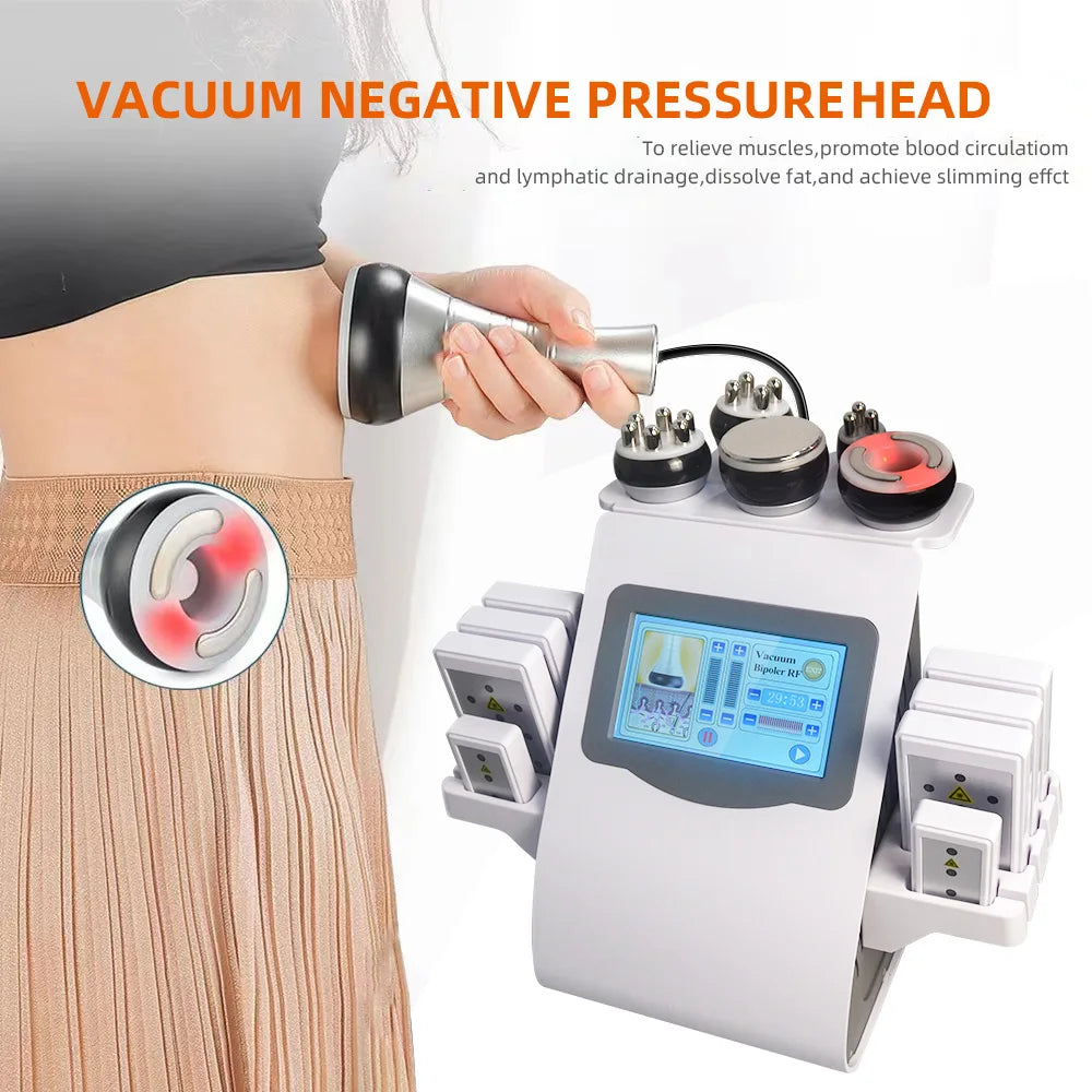 MISSHEARTH 6 In 1 40K Ultrasonic Cavitation Weight Loss Machine
